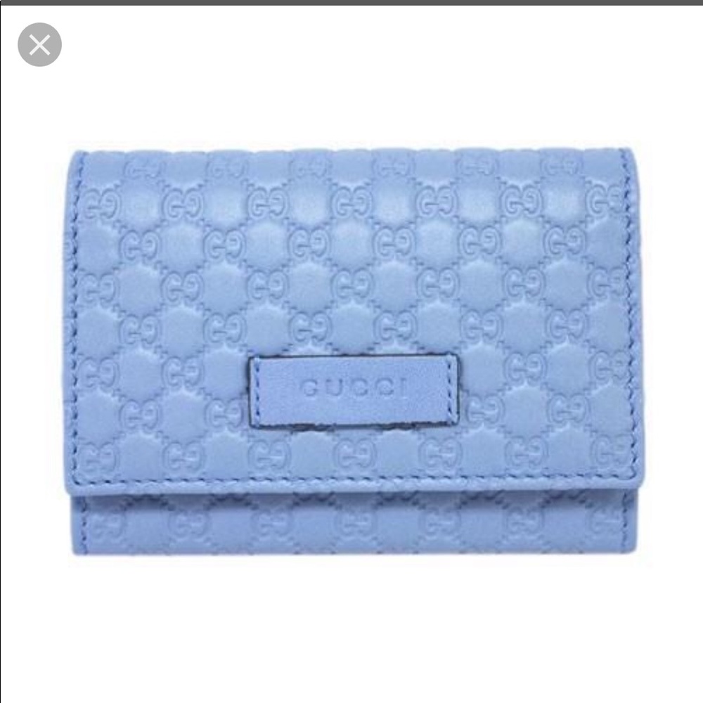 Gucci Light Blue Wallet